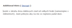 Po aplikaci skriptu - stačí kliknout na Decrypt